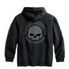 Pánská mikina Hooded Skull Sweatshirt (Velikost 3XL)