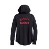 Dámská funkční mikina Black Performance H-D® One Pullover Hoodie (Velikost L)