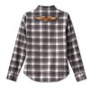 Dámská košile 120th Anniversary Retro Flannel Shirt - YD Plaid - Blackened Pearl (Velikost XL)