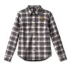 Dámská košile 120th Anniversary Retro Flannel Shirt - YD Plaid - Blackened Pearl (Velikost XL)
