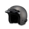 Helma Fury N04 Bluetooth 3/4 Helmet Matte Silver (Velikost XL)