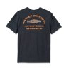 Pánské tričko Stacked Bar & Shield Slub Tee (Velikost 3XL)