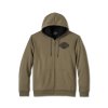 Pánská mikina Bar & Shield Sherpa Full Zip Hoodie (Velikost 2XL)