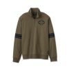 Pánský pulovr Bar & Shield 1/4 Zip Fleece (Velikost 2XL)