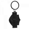 5324 klicenka harley key chain bar shield knurled pattern