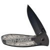 Nůž TecX Black Hard Coat Tags-S