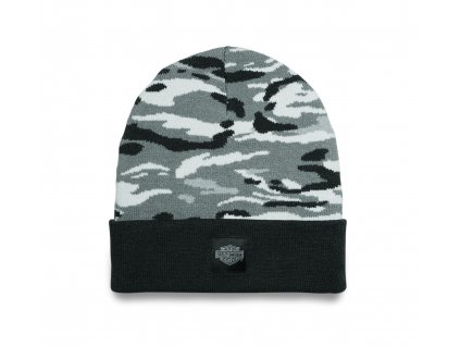 Pánska zimná čiapka Camo Grey Beanie