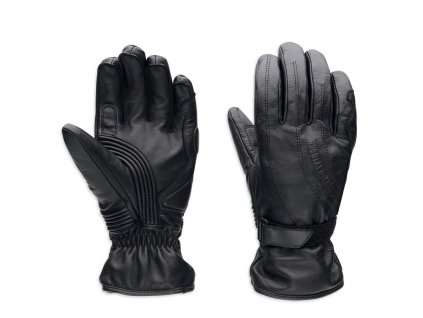 HD Pánske kožené rukavice Gauntlet