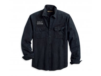 Pánska košeľa H-D Motorcycle Slim Fit (Veľkosť XL)