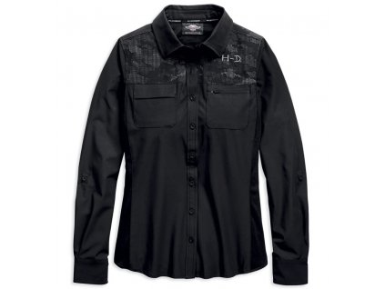 Dámska košeľa Performance Camo Mesh