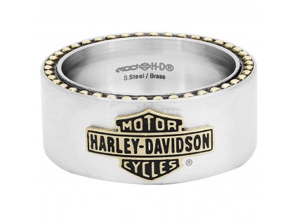 Pánsky prsteň Vintage B&S Band (Veľkosť 11)