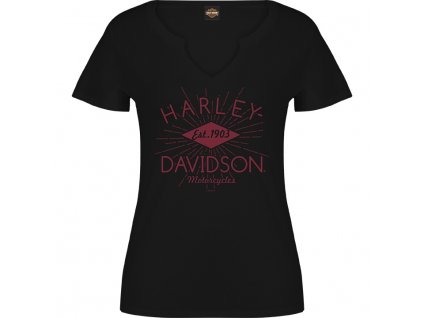 Dámske dílerské tričko Diamond Burst (Veľkosť XS)