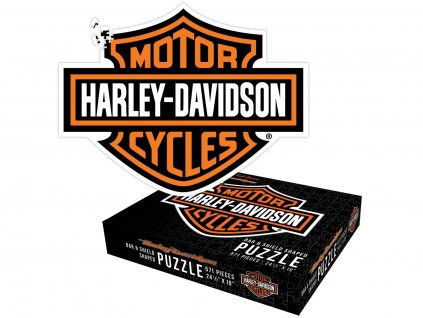 Puzzle H-D B&S Logo Color