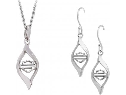 Set šperkov Infinity Twist Silver