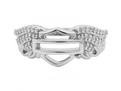 Dámsky prsteň B&S Bling Wing Band (Veľkosť 6)