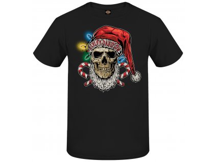 Pánske dílerské tričko Holiday Skull (Veľkosť S)