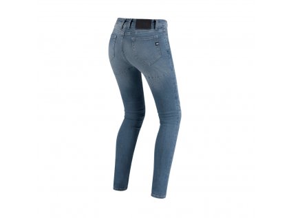Dámske moto nohavice PMJ Skinny Blue