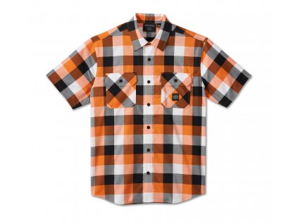 Pánska košeľa B&S Wrinkle Less Orange
