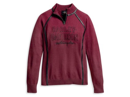 Dámsky pulóver Ski Sweater 1/4 Zip (Veľkosť S)