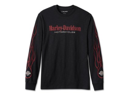 Pánske tričko In Flames Black (Veľkosť XXL)