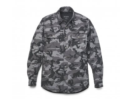 Pánska bunda Operative Grey Camo