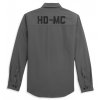 Pánska košeľa HDMC logo Grey (Veľkosť M)