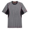 Pánske tričko Performance Wicking Gray (Veľkosť XL)