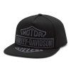 Šiltovka H-D Essential B&S Panhead Black (Veľkosť S)