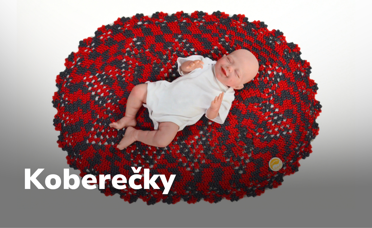 Háčkované koberečky Harmony handmade
