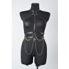 Chest harness s řetízky