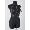 Chest harness s řetízky
