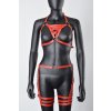 Červený body harness