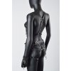 Kožený body harness s pouty