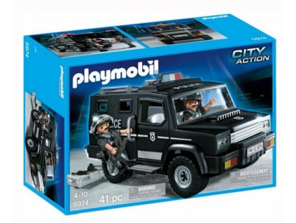 Playmobil Terénní vozidlo speciální jednotky