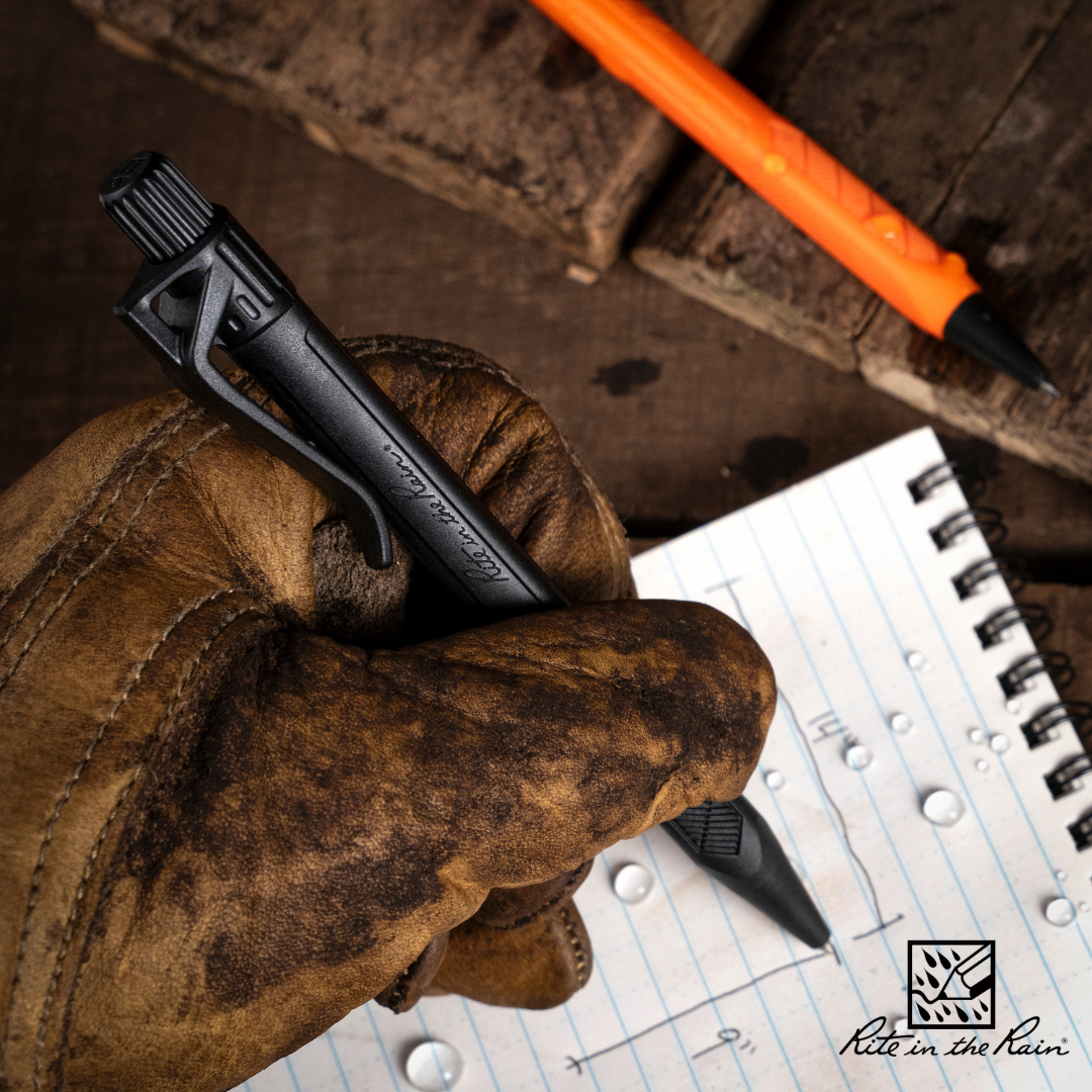 Rite in the Rain: Zápisníky, terče i karty, které nezastaví déšť ani bláto