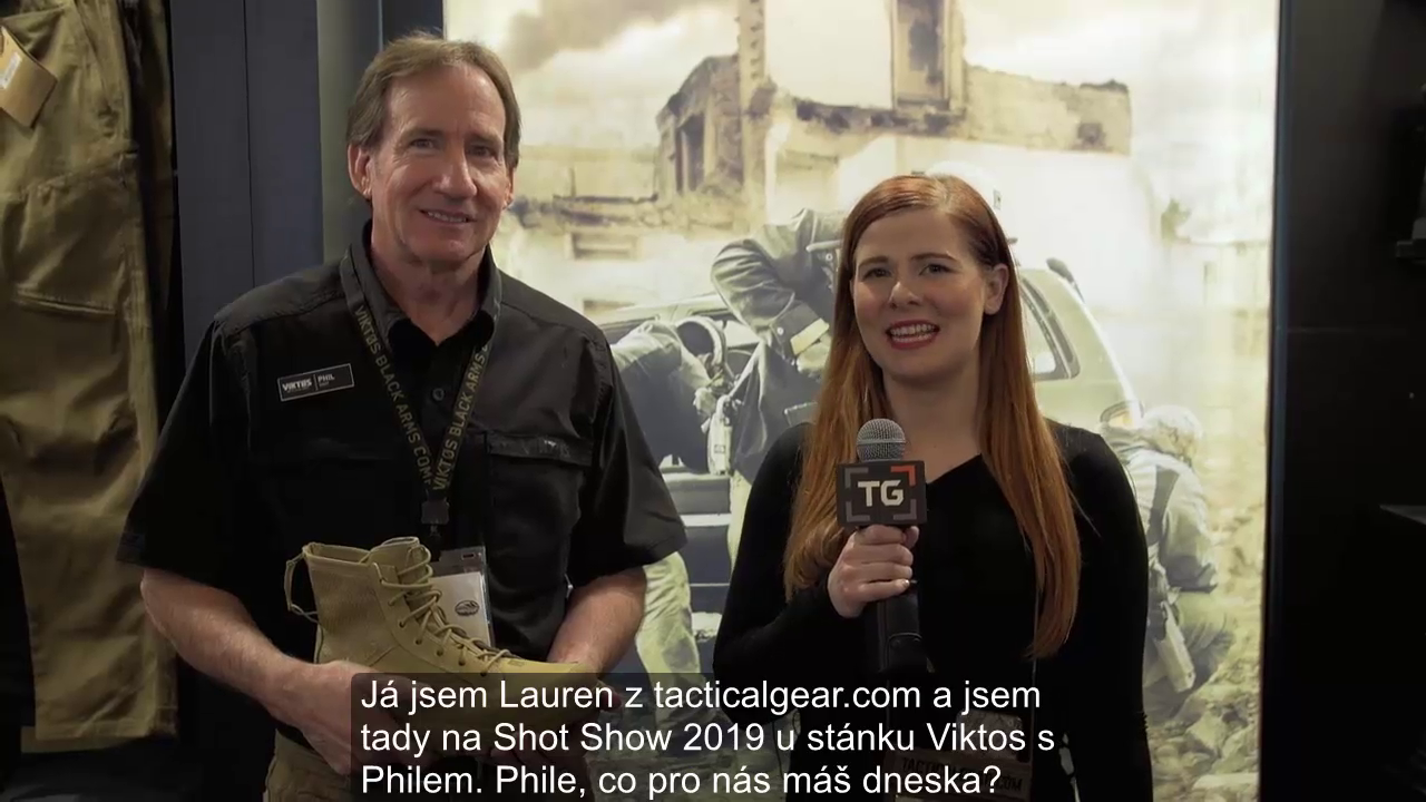 Boty Viktos Johnny Combat - video z Shot Show 2019
