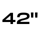 42"