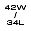 42W/34L