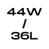 44W/36L