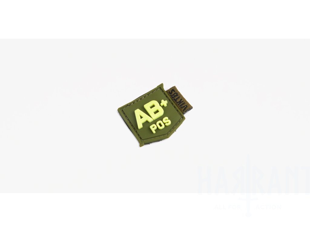 Blood Type Mini Patch Glow AB Positive