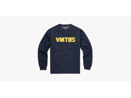 Mikina Viktos Fleece OGV CREW Navy Heather (1)