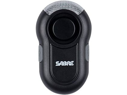 Osobní alarm SABRE RED s klipem a LED svítilnou 120db (1)