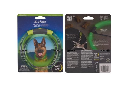 Nabíjecí LED bezpečnostní obojek Nite Ize NiteHowl® Rechargeable LED Safety Necklace (9)