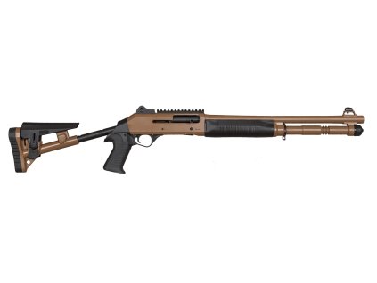 Brokovnice samonabíjecí Aksa Arms S4 FX 06, ráže 12GA, FDE