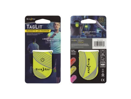 Magnetické značkovací LED světlo Nite Ize TagLit pro běžce