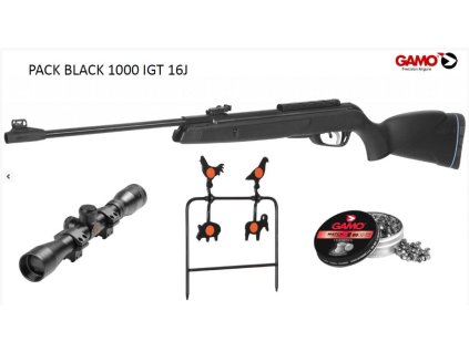 vzduchovka gamo black 1000 igt cal 45mm set