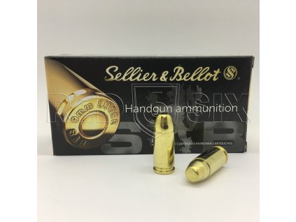 Náboje S&B 9 mm LUGER SUBSONIC FMJ 140 gr / 9,0 g