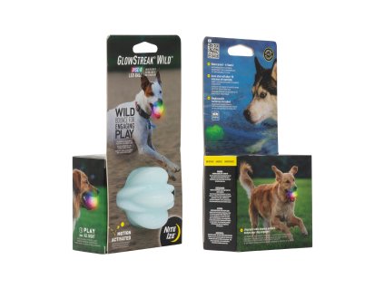 Svítící balón Nite Ize Glowstreak Wild Led Ball Disc O (7)