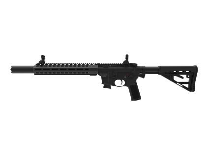 Samonabíjecí puška Schmeisser AR15 9 SD s integrovaným tlumičem (1)