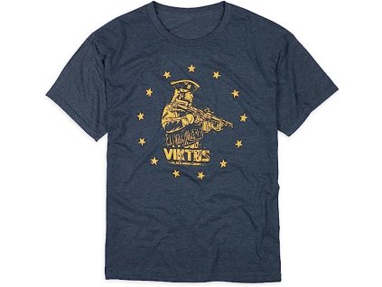 Viktos Tee Tax Stamp Navy Heather